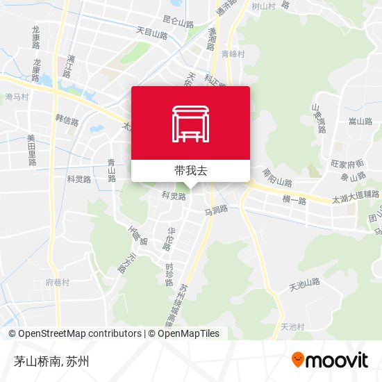 茅山桥南地图