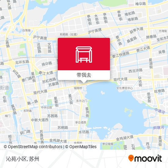 沁苑小区地图