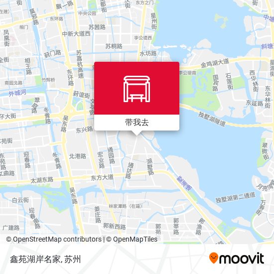 鑫苑湖岸名家地图