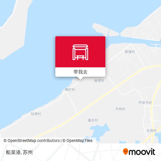 船菜港地图