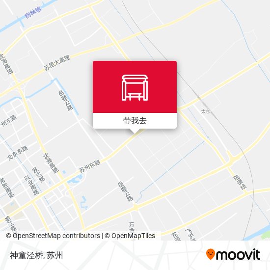 神童泾桥地图