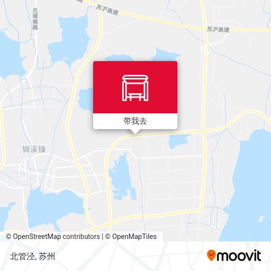 北管泾地图