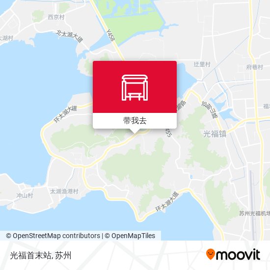 光福首末站地图