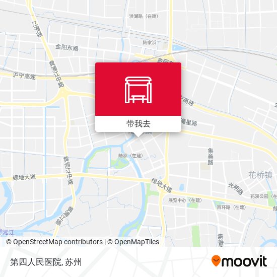第四人民医院地图