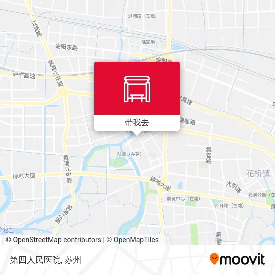 第四人民医院地图