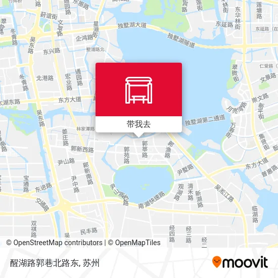 醒湖路郭巷北路东地图