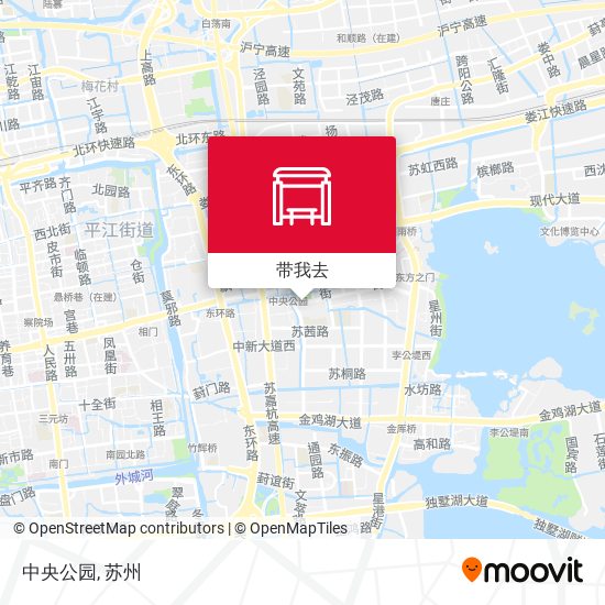 中央公园地图