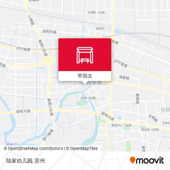 陆家幼儿园地图