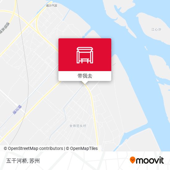五干河桥地图