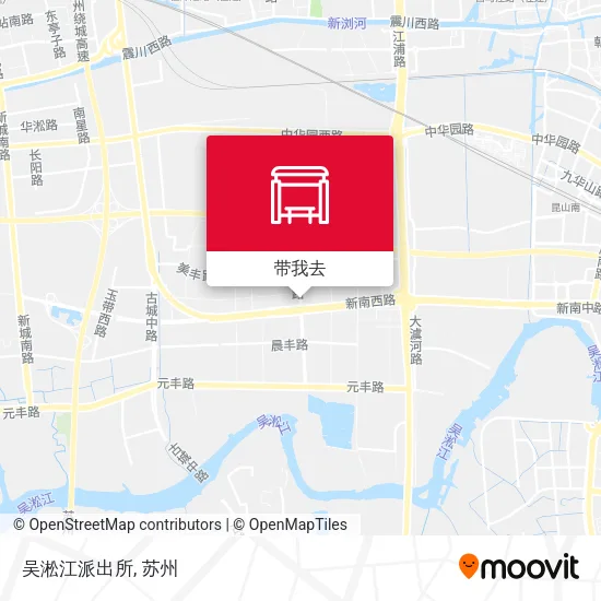 吴淞江派出所地图