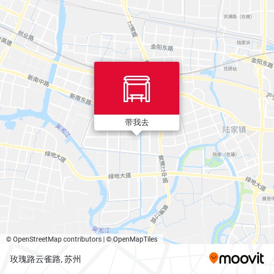 玫瑰路云雀路地图