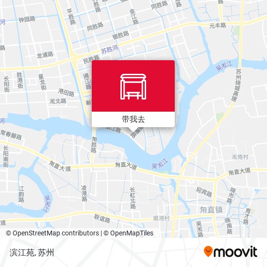 滨江苑地图