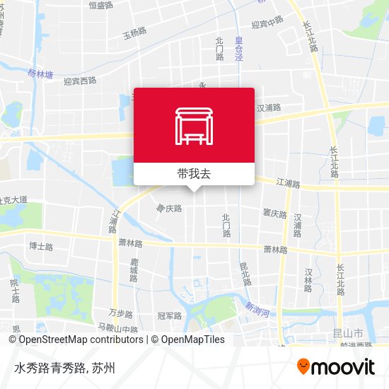 水秀路青秀路地图