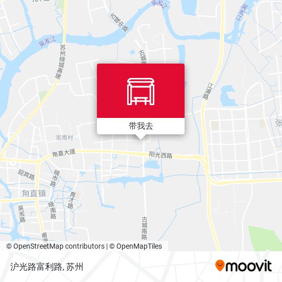 沪光路富利路地图