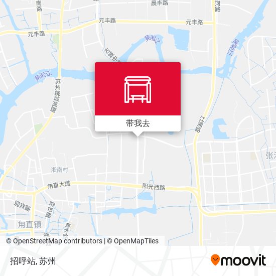 招呼站地图