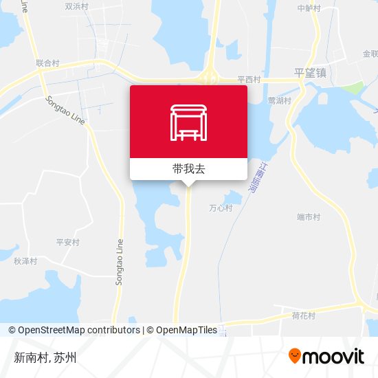 新南村地图