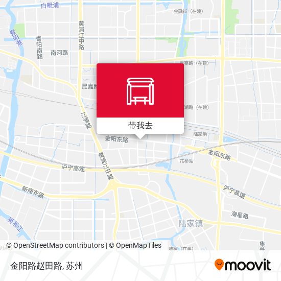 金阳路赵田路地图