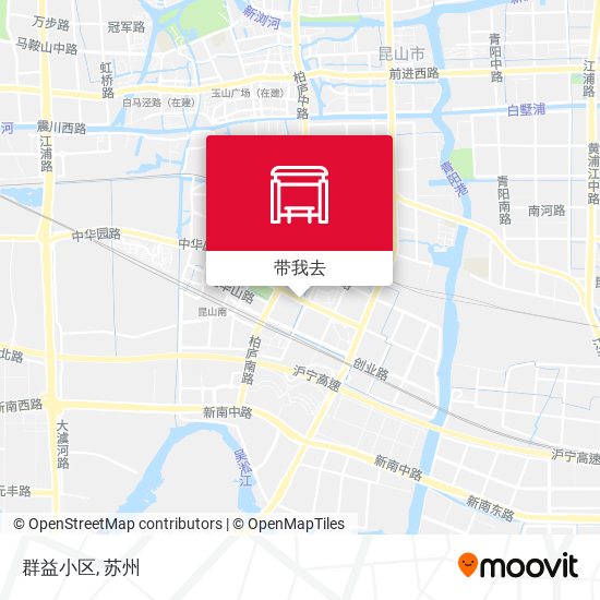 群益小区地图