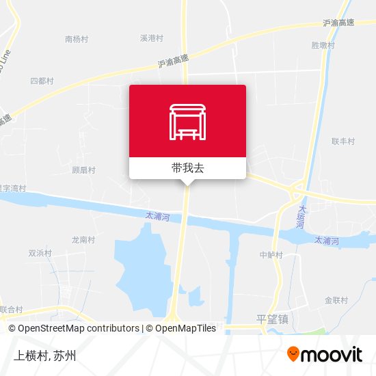 上横村地图