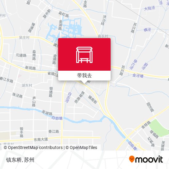 镇东桥地图
