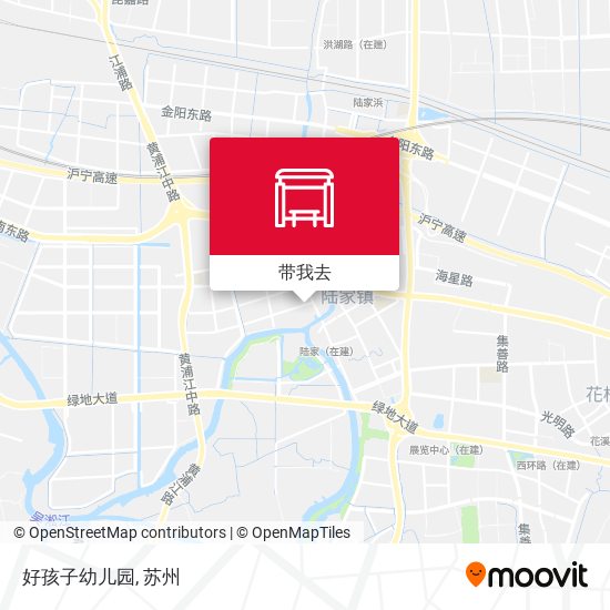 好孩子幼儿园地图