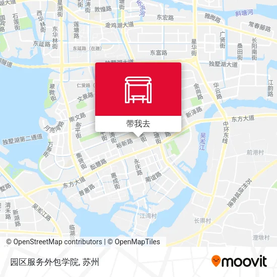 园区服务外包学院地图