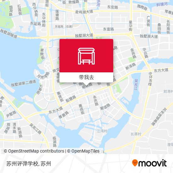 苏州评弹学校地图