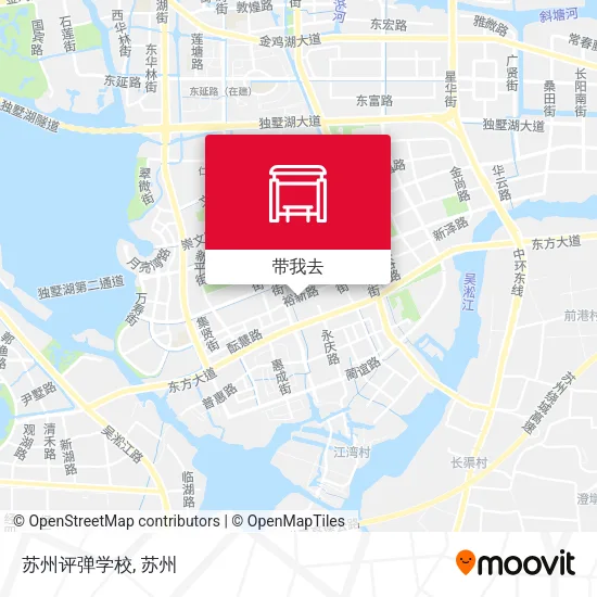 苏州评弹学校地图