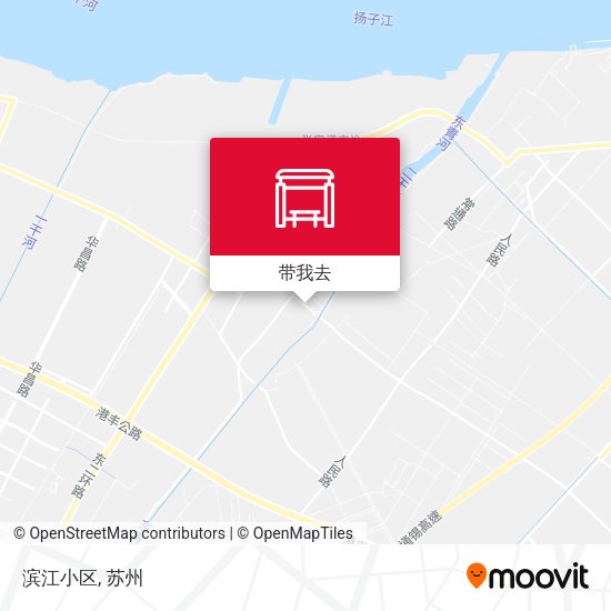 滨江小区地图
