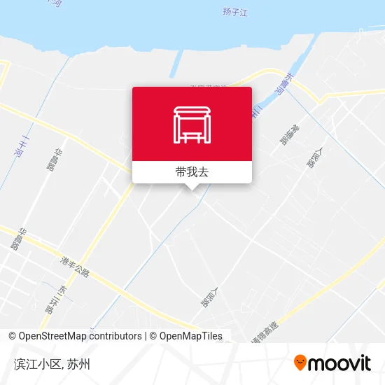 滨江小区地图