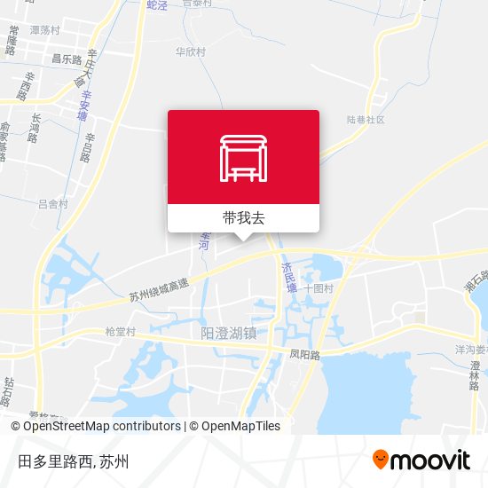 田多里路西地图