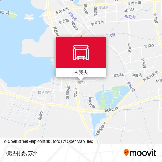 横泾村委地图