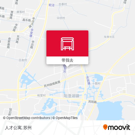 人才公寓地图