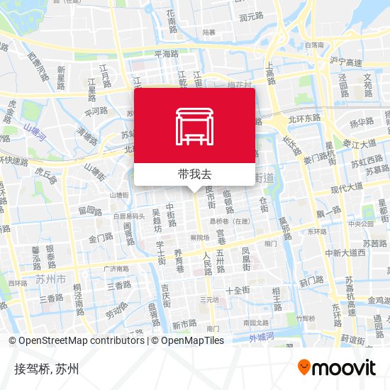 接驾桥地图