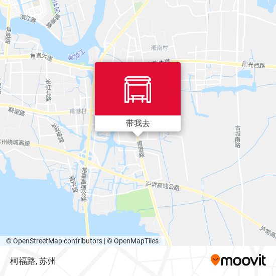柯福路地图