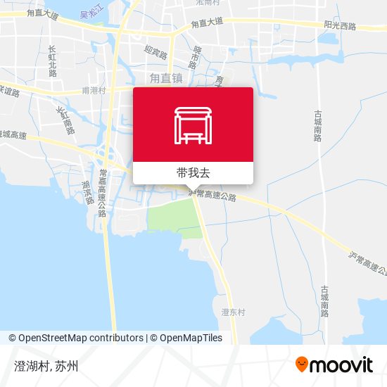澄湖村地图
