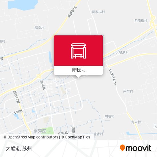 大船港地图