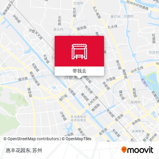 惠丰花园东地图