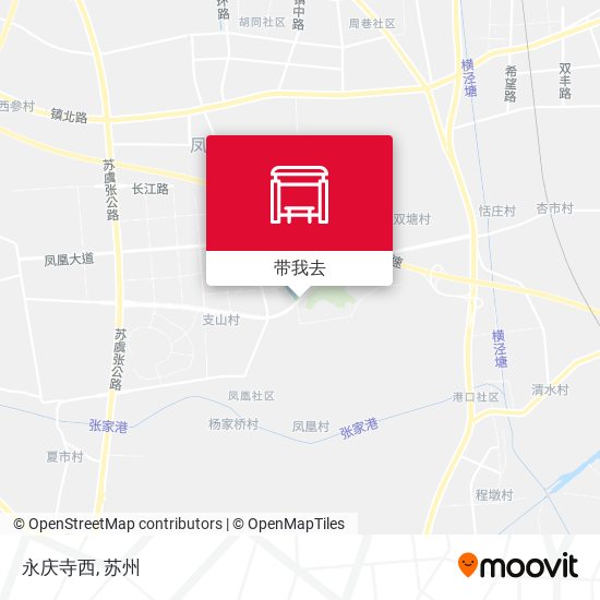 永庆寺西地图