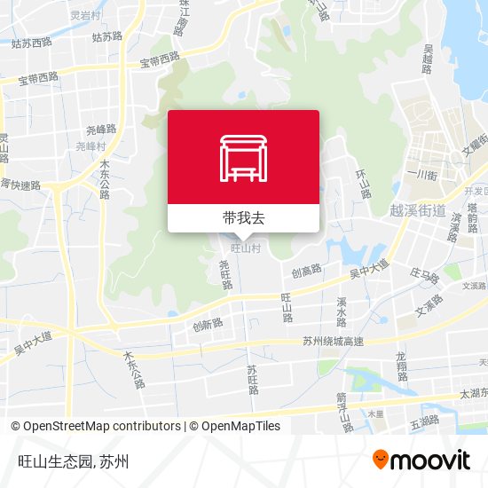 旺山生态园地图