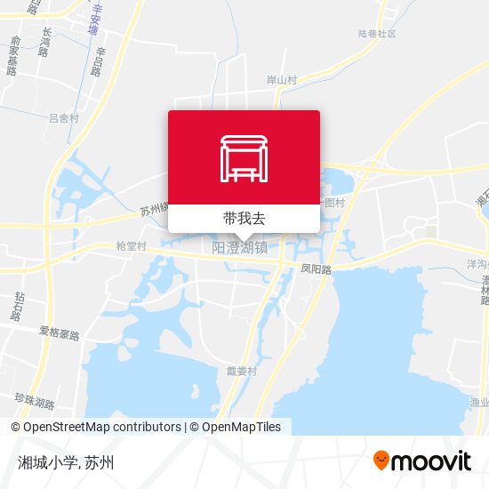 湘城小学地图