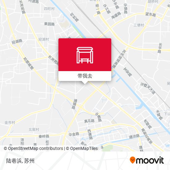 陆巷浜地图