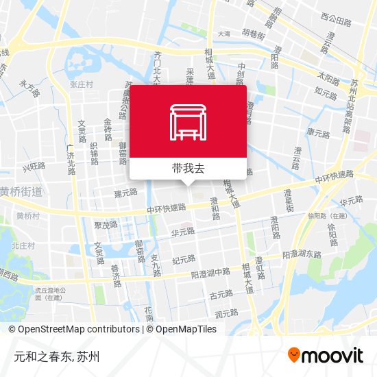 元和之春东地图