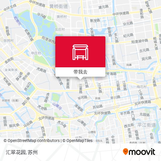 汇翠花园地图