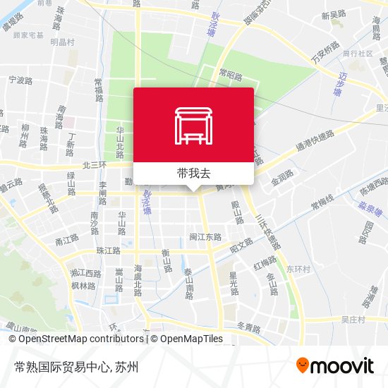 常熟国际贸易中心地图