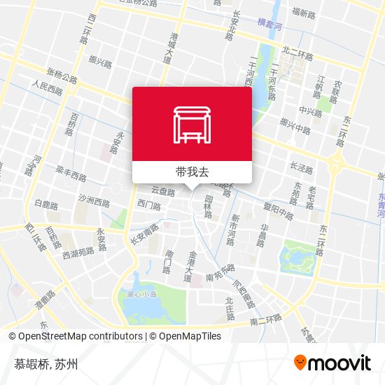慕嘏桥地图