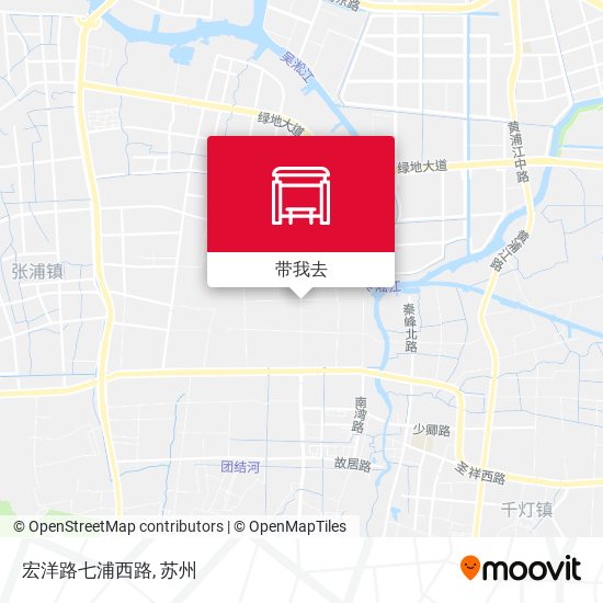 宏洋路七浦西路地图