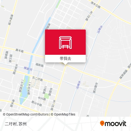 二圩村地图