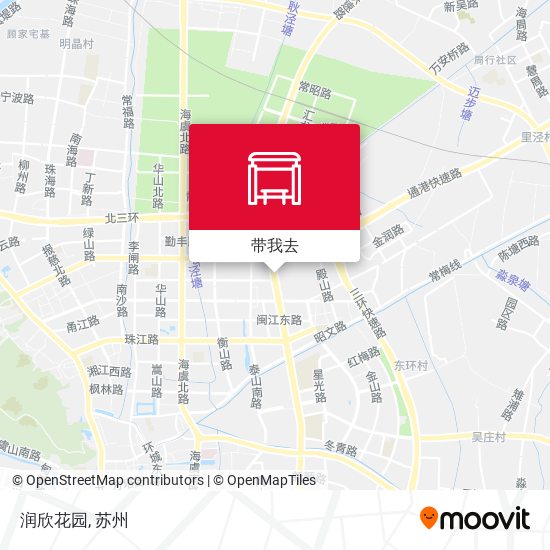 润欣花园地图