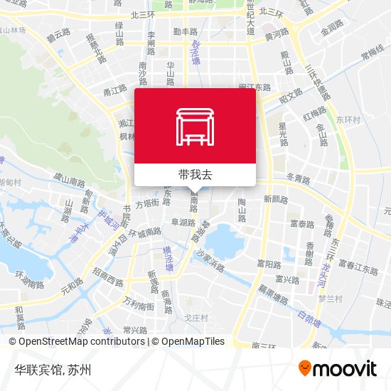 华联宾馆地图